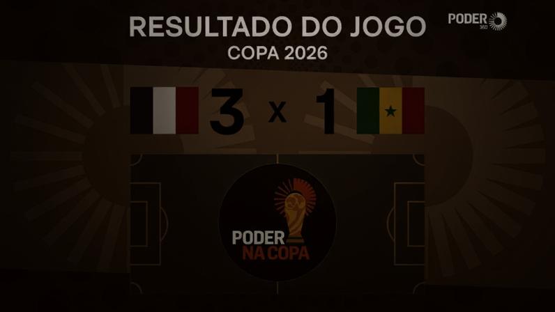 Copa 2026: França vence Senegal por 3 a 1 com destaques