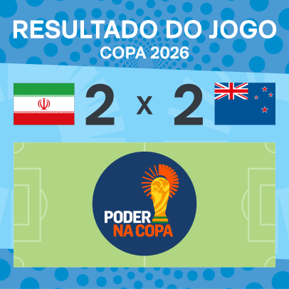 Copa 2026: Irã e Nova Zelândia empatam 2 a 2 em jogo de bons momentos