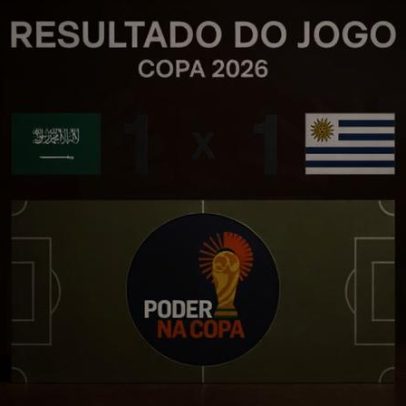 Copa 2026: Arábia Saudita e Uruguai empatam 1 a 1 — melhores momentos