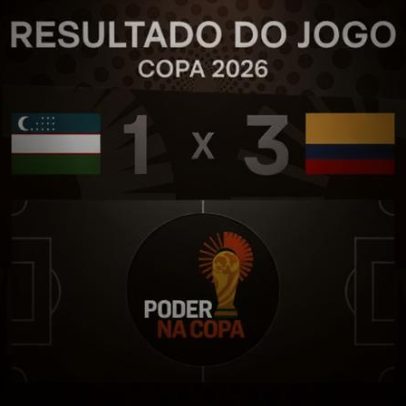 Colômbia vence Uzbequistão por 3 a 1 na Copa 2026