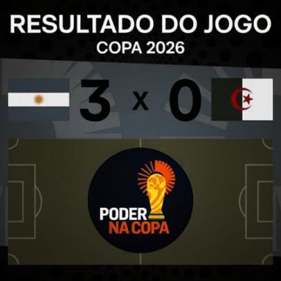 Argentina vence Argélia 3 a 0 e mostra os melhores momentos