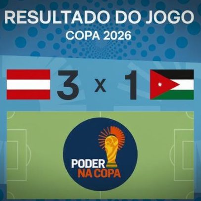 Áustria vence Jordânia por 3 a 1: melhores momentos da Copa 2026