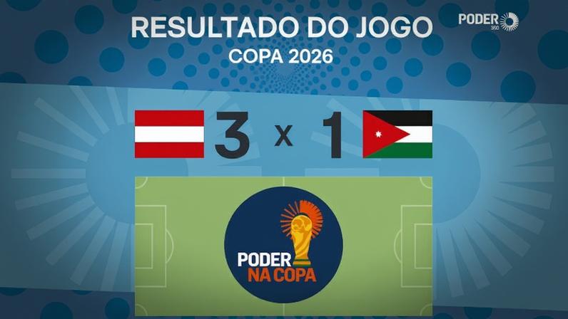 Áustria vence Jordânia por 3 a 1: melhores momentos da Copa 2026