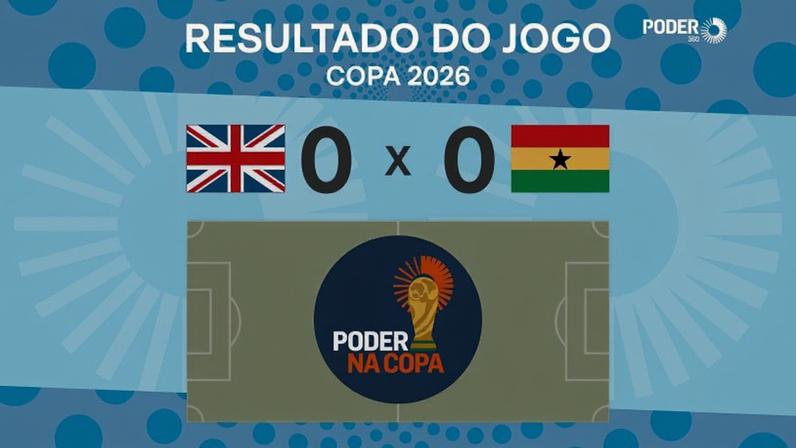 As seleções de Inglaterra e Gana empataram por 0 a 0, pelo Grupo L da Copa