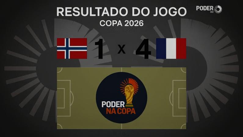 A seleção da França venceu a da Noruega por 4 a 1, pelo Grupo I da Copa