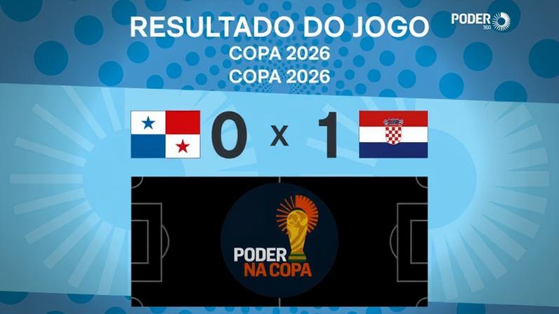A seleção da Croácia venceu a do Panamá por 1 a 0, pelo Grupo L da Copa