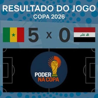 Senegal goleia Iraque por 5 a 0 e exibe melhores momentos