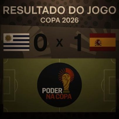 Espanha vence Uruguai por 1 a 0 na Copa 2026