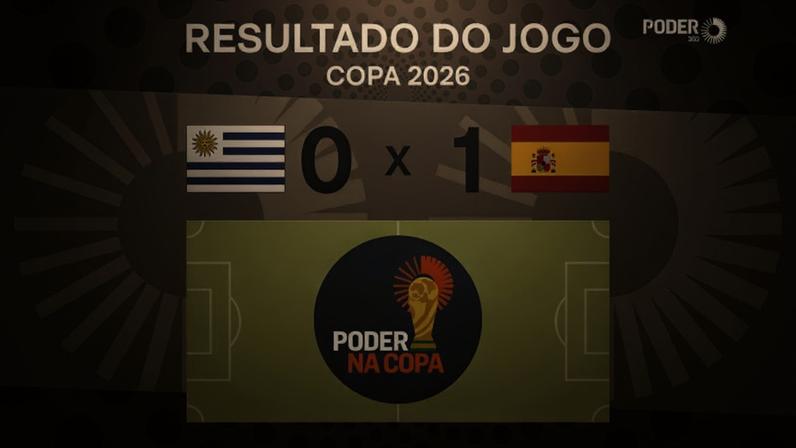 Espanha vence Uruguai por 1 a 0 na Copa 2026