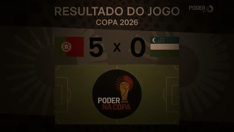 Copa 2026: Portugal vence Uzbequistão por 5 a 0