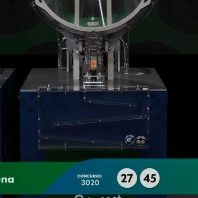 Mega-Sena 3020 anuncia prêmio de R$ 33,2 milhões; veja números sorteados