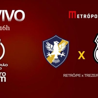 Série D ZeroUm transmite Retrô-PE x Treze-PB pela Metrópoles