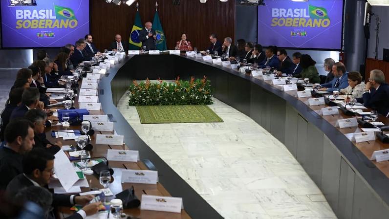 Reunião ministerial do governo Lula