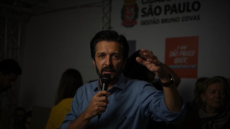 Prefeito de São Paulo, Ricardo Nunes — Foto: Divulgação/Secom - Prefeitura de São Paulo