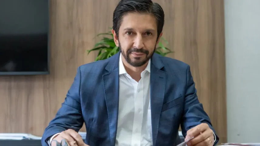O prefeito de São Paulo, Ricardo Nunes (MDB), é considerado um dos principais nomes para a sucessão de Tarcísio. (Foto: Edson Lopes Jr/SECOM Prefeitura de São Paulo)