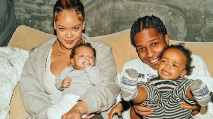 A$ap Rocky, Rihanna e os filhos, RZA e Riot