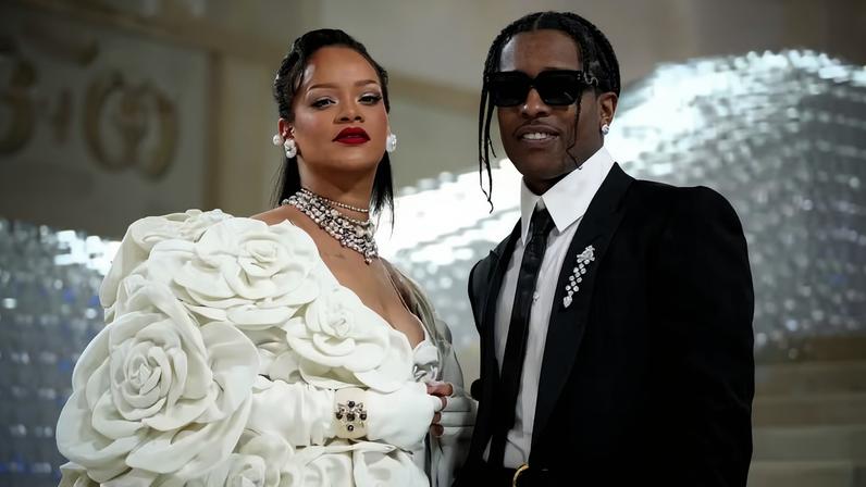 Rihanna e A$AP Rocky — Foto: Getty Images