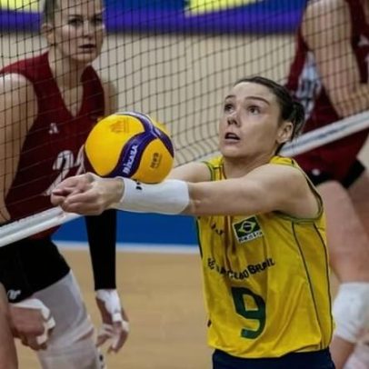 Brasil perde para a Alemanha e fica sem invencibilidade na VNL