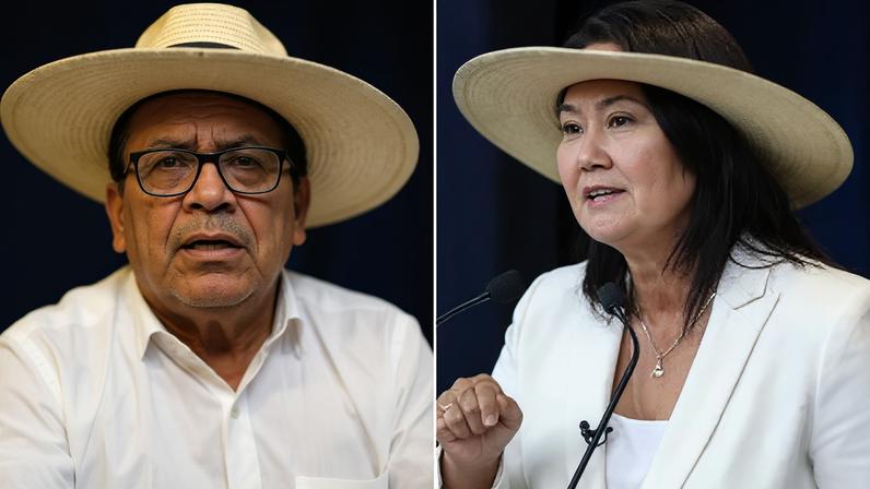 Roberto Sánchez e Keiko Fujimori disputarão segundo turno da eleição presidencial do Peru