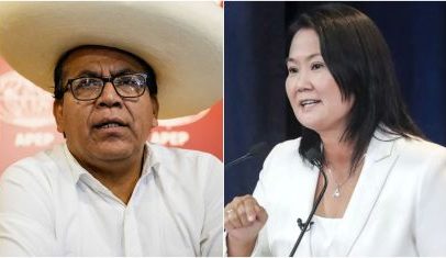 Eleições no Peru: Sánchez e Fujimori empatam tecnicamente, aponta Ipsos