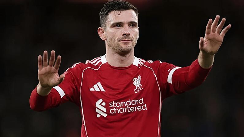 Andy Robertson, lateral do Liverpool