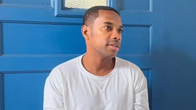 Robinho, na penitenciária P2 de Tremembé