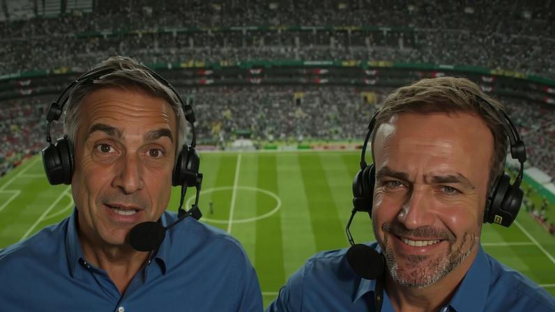 Gustavo Villani e Roger Flores (Globo/Reprodução)
