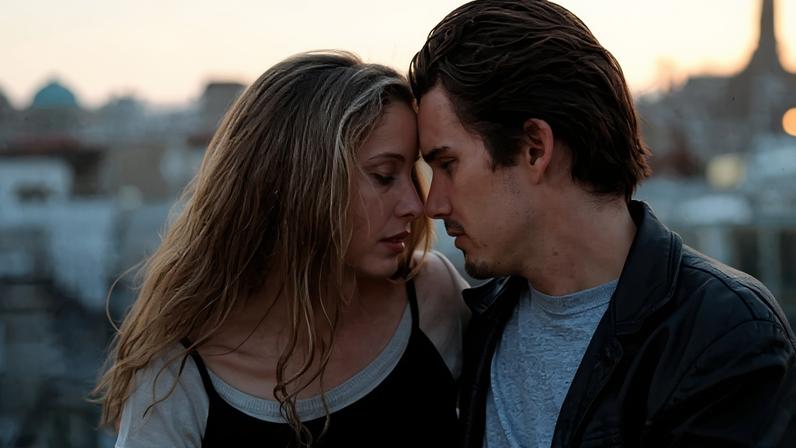 Antes do Amanhecer é baseado em um encontro do diretor Richard Linklater com uma moça misteriosa, por quem se apaixona — Foto: Divulgação/Warner Bros.