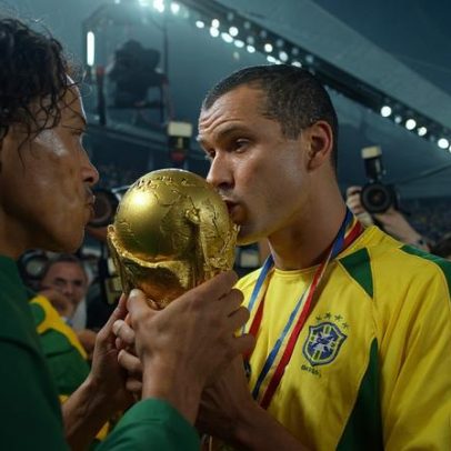 Fotos históricas do quinto título do Brasil na Copa de 2002