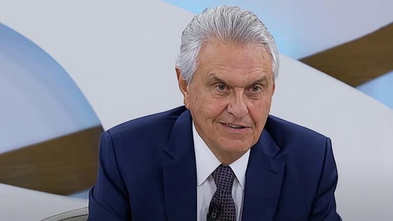 Ronaldo Caiado, governador de Goiás, no programa "Roda Viva"