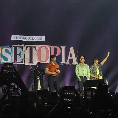 The Rose faz show de despedida no Brasil e lê carta em português