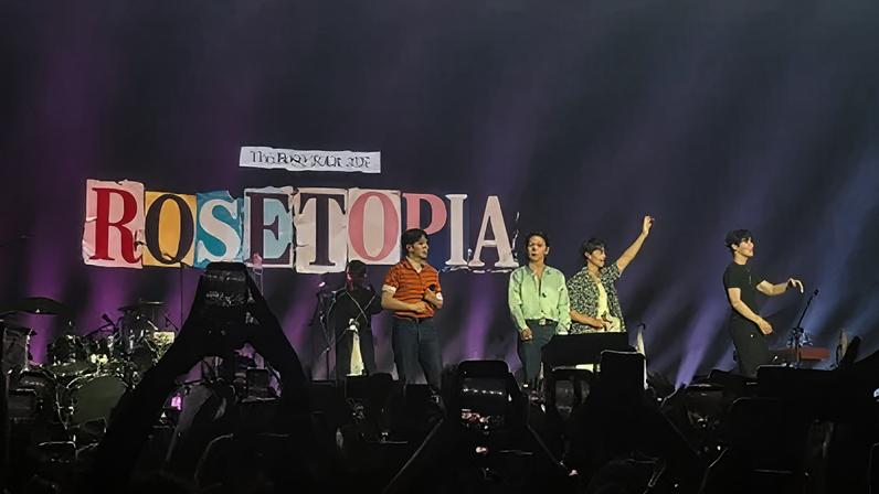 The Rose faz show da "Rosetopia" no Brasil e se despede dos fãs
