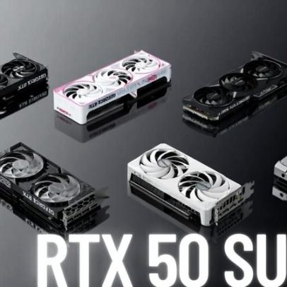 Série RTX 50 SUPER volta aos planos com RTX 5060 de 12GB, rumor