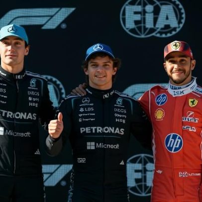 Ferrari avança; Hamilton vira ameaça real à Mercedes, diz Russell