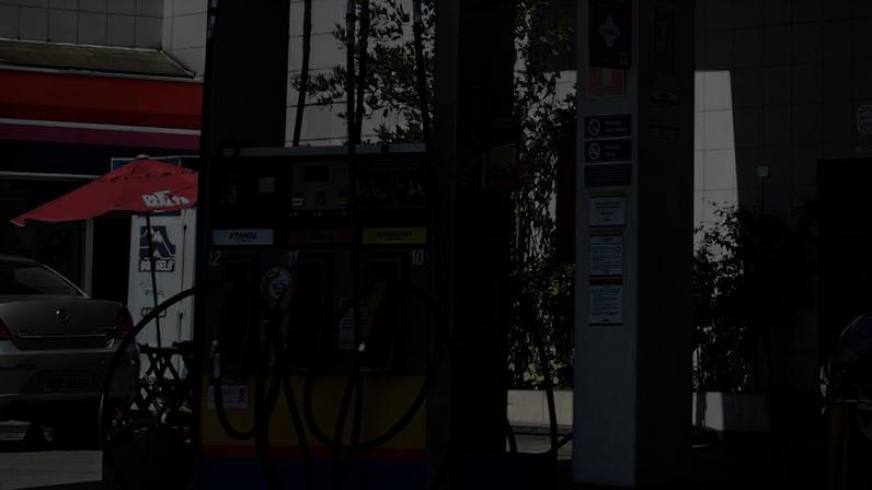 Posto de gasolina em Pinheiros
