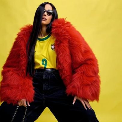 Sabrina Sato revela look para jogo do Brasil e fala sobre gravidez