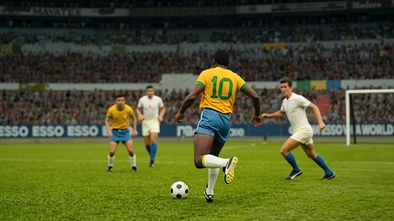 A Saga do Tri retrata a campanha da seleção brasileira rumo ao tricampeonato mundial de futebol