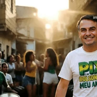 Flávio Bolsonaro lança jingle com samba e diz que Bolsonaro é autor do Pix