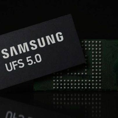 Samsung lança UFS 5.0, memória para IA é duas vezes mais rápida