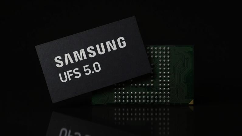 Módulo de memória UFS 5.0 promete o dobro de velocidade na transferência de dados (imagem: reprodução)