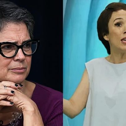Sandra Annenberg reage à imitação de Tata Werneck em humor na TV