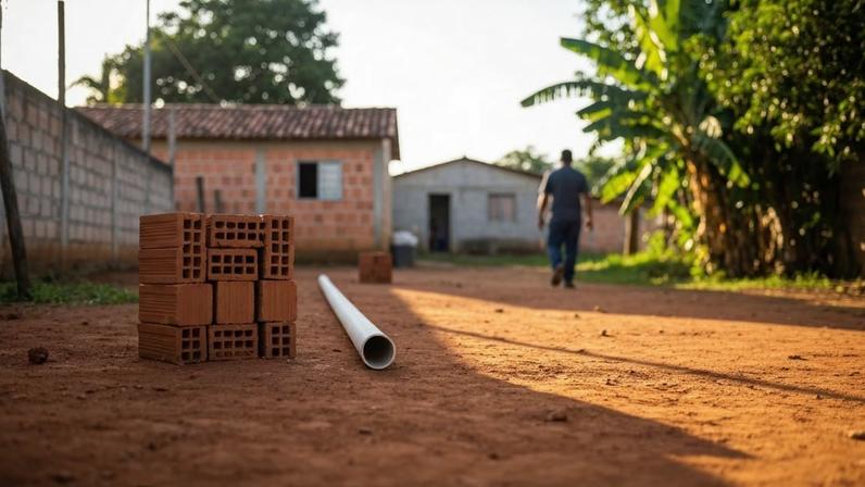 São Francisco do Brejão investirá R$ 1,45 milhão em saneamento domiciliar