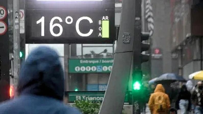 São Paulo deve enfrentar queda acentuada de temperatura nos próximos dias