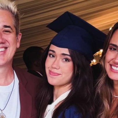 Rogério Flausino celebra formatura da filha na Inglaterra com emoção