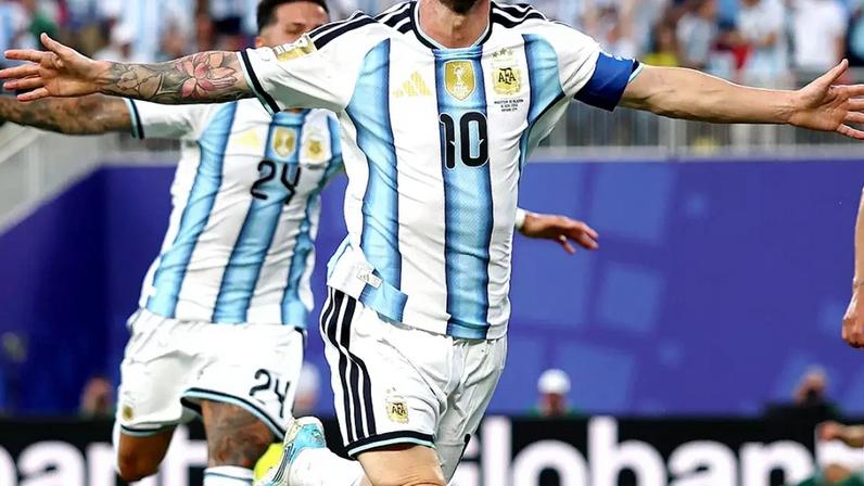 Lionel Messi em estreia na Copa do Mundo 2026