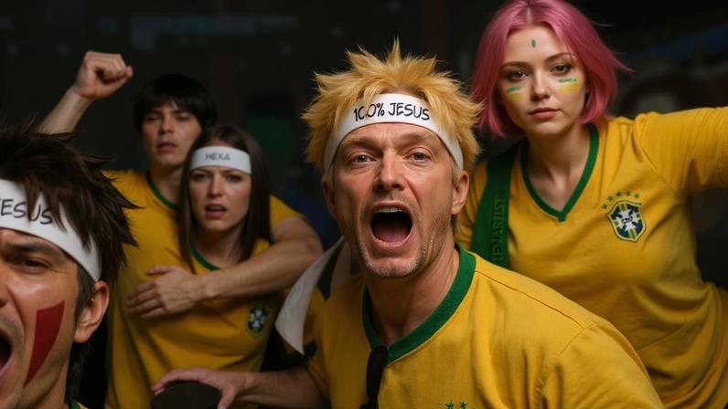 Brasil x Haiti vem gerando memes nas redes sociais — Foto: Reprodução/X