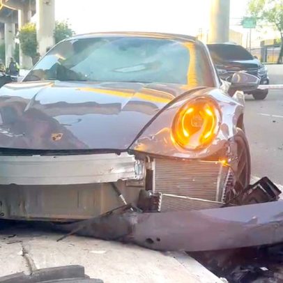 Fábio Giga afirma ter perdido controle de Porsche antes de acidente em SP