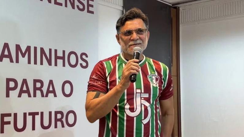 Ricardo Rocha, consultor do Fluminense-PI — Foto: Rede Clube