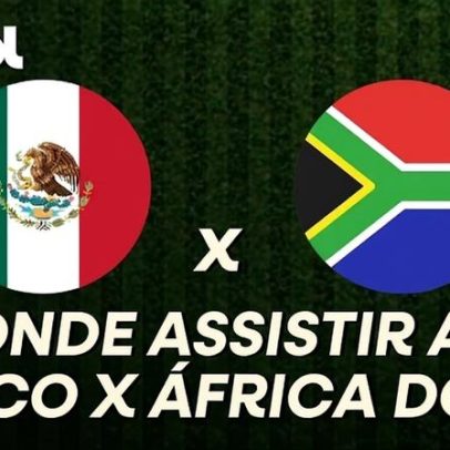 Onde assistir México x África do Sul na Copa do Mundo: transmissão ao vivo