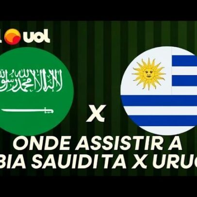Arábia Saudita x Uruguai ao vivo pela Copa 2026: onde assistir